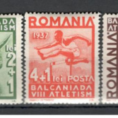 Romania.1937 Balcaniada de atletism Bucuresti TR.51