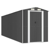 Cumpara ieftin Sopron de gradina, antracit, 192x606x223 cm, otel galvanizat