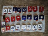 Insigne Jocurile Olimpice de la Los Angeles , Atlanta , SUA , EXCELENTE , 25 bucati . Pret , 35 lei bucata .RARITATI.