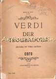 Der Troubadour. Drama In Vier Akten. Coro - Verdi