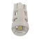 Bec auto led T10 12V alb rece cu lupa transparenta 3030