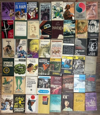Lot 48 carti beletristica volume de autori romani si străini foto