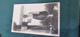 Carte postala fotografica , atelier JULIETTA ( EMBOSAT ) , cu PRINTESA ILEANA , la Castelul Bran