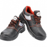 PantofI de lucru Piura S3, marimea 39, negru, piele caprioara