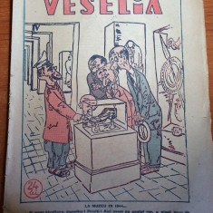 revista veselia 30 octombrie 1944 - revista umoristica