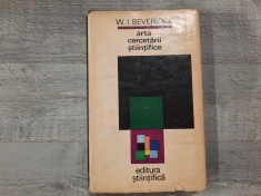 Arta cercetarii stiintifice de W.I.Beveridge