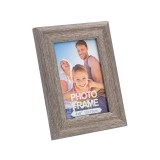 Rama foto 10x15 cm, Lemn, Gri, ATU-089790, Oem