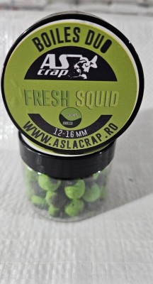 As la Crap - Boiles DUO (50% Boiles-50% Pop-Up) 100g - Fresh Squid foto