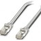 Patch cord S/UTP 5 litat Cu LSZH gri 0,5m 26AWG Fire: 4 IP20 - Patch cord gri 0,5m 26AWG IP20