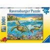 Puzzle Testoase, 100 Piese, Ravensburger