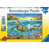 Puzzle Testoase, 100 Piese