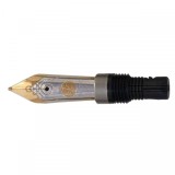 Penita EF din Aur de 18K/750 Ornament din Rodiu Pentru Stilou M420/450 Bicolora, Pelikan