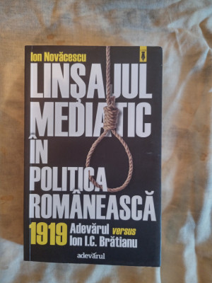Linsajul mediatic in politica romaneasca-Ion Novacescu foto