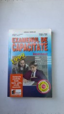 EXAMENUL DE CAPACITATE INDRUMAR CLASA VIII ROMANA MATEMATICA GEOGRAFIE ISTORIE