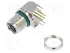 Conector M8, 5 pini, clasa etanseitate IP68, AMPHENOL - M8AS-05PFFR-SF8001