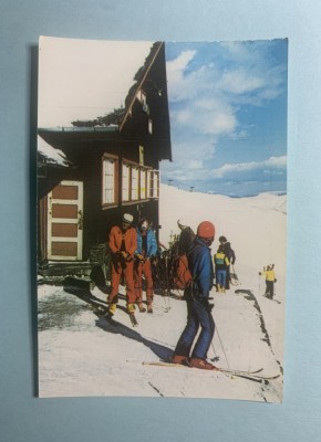 Calendar 1984 Sinaia cabana Virfu cu Dor foto