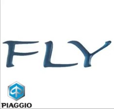 Emblema scris lateral &bdquo;Fly&rdquo; originala Piaggio Fly 50-125-150cc