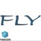 Emblema scris lateral &bdquo;Fly&rdquo; originala Piaggio Fly 50-125-150cc