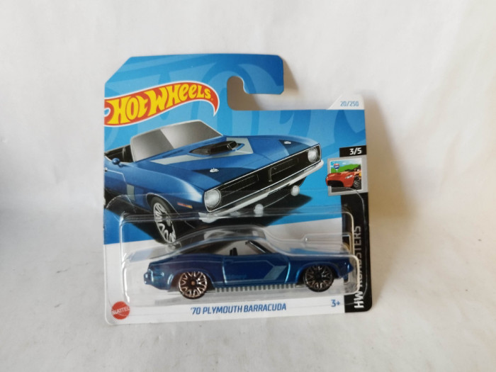 bnk jc Hot Wheels 2024 - `70 Plymouth Barracuda - 20/250