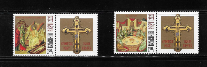 ROMANIA 2020 - SFINTELE PASTI, VINIETA , MNH - LP 2277