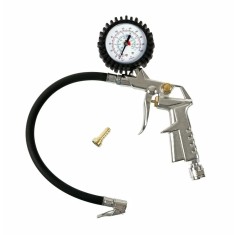 Pistol aer pentru umflat cu manometru profesional Garage AutoRide foto