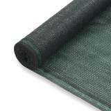 Plasa teren de tenis, verde, 1,2x50 m, HDPE GartenMobel Dekor, vidaXL