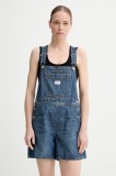 Levi&#039;s salopetă din denim UTILITY SHORTALL 001UY