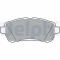 Placute frana Suzuki Baleno (Fw, Swift 4 (Fz, Swift 5 (Az), punte fata, cu indicator uzura acustic, DELPHI