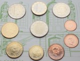 M01 Luxembourg set monetarie 10 monede 2009 2 Euro km 106 107, Europa