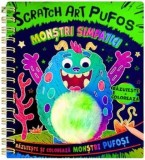 Cumpara ieftin Monstri simpatici. Scratch Art pufos/***, Flamingo GD