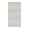 VidaXL Jaluzea plisată gri deschis 110x200 cm Lățime țesătură 109,4 cm 4015366