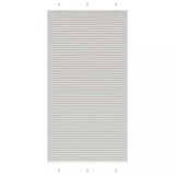 vidaXL Jaluzea plisată gri deschis 110x200 cm Lățime țesătură 109,4 cm