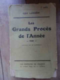 Les Grands Proces De L Annee - Geo London ,538425