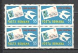 Romania.1975 Noul cod postal bloc 4 TR.144