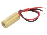 Laser 5mW Linie Roșie 635nm 3-6VDC 60&deg;