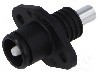 Conector alimentare DC, 1kV, 1 pini, seria ES-50A, {{Dimensiune pin}}. DEGSON ELECTRONICS - ESS-50A-06-C-BK-00