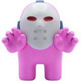 Figurina Among Us, Seria 2, Roz cu Masca Jason, 14cm