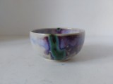 Bol ceramic mic, foarte frumos glazurat, hand-made, Studio-Art, 5cm inaltime x 9cm diametru