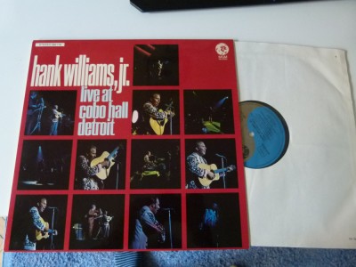 Hank Williams jr.- vinil foto