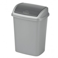 Cos de gunoi Curver Dominik, 10 L, gri