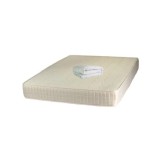 Set Saltea ortopedica, tip relaxa, Dafin Lux Ortopedic, 140x200x21cm, fermitate medie, cu plasa de arcuri tip Bonell, fata vara-iarna, sistem de aeris