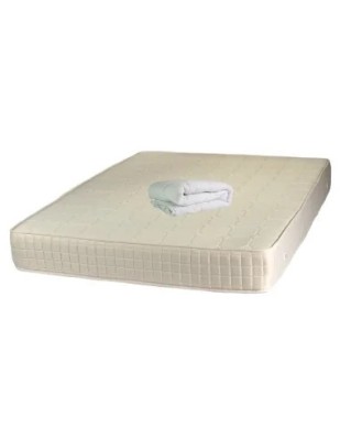 Set Saltea ortopedica, tip relaxa, Dafin Lux Ortopedic, 160x200x21cm, fermitate medie, cu plasa de arcuri tip Bonell, fata vara-iarna, sistem de aeris foto