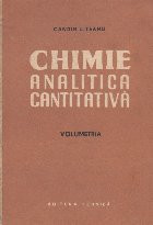 Chimie analitica cantitativa. Volumetria