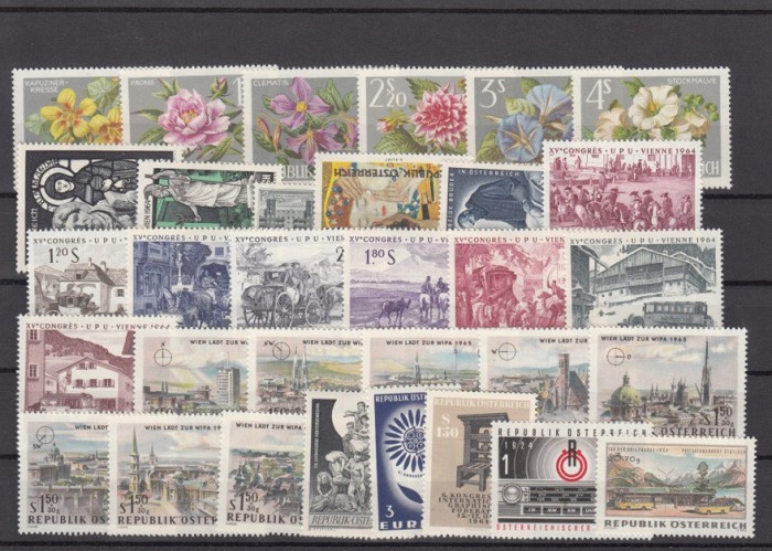 C5661 - Austria 1964 - anul complet,timbre nestampilate MNH