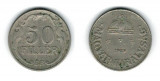 Ungaria 1939 - 50 filler, circulata