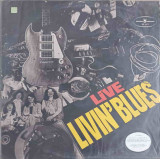 Disc vinil, LP. Live Livin&#039; Blues-LIVIN&#039;BLUES
