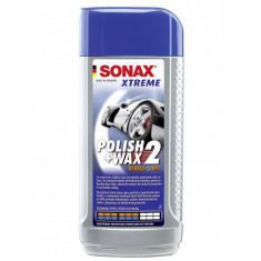 Pasta Polish cu Ceara Sonax Polish and Wax 2 Hybrid NPT, 250ml