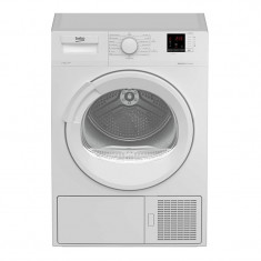 Uscator de rufe Beko, 8 kg, 15 programe, clasa A++, Ecosense, pompa de caldura, Alb foto