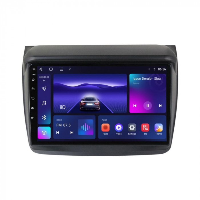 Navigatie dedicata cu Android Mitsubishi L200 2005 - 2015, 3GB RAM, Radio GPS