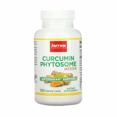 Curcumin Phytosome with Meriva 500 miligrame 120 capsule Jarrow Formulas foto